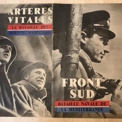 2 geïllustreerde Franstalige brochures